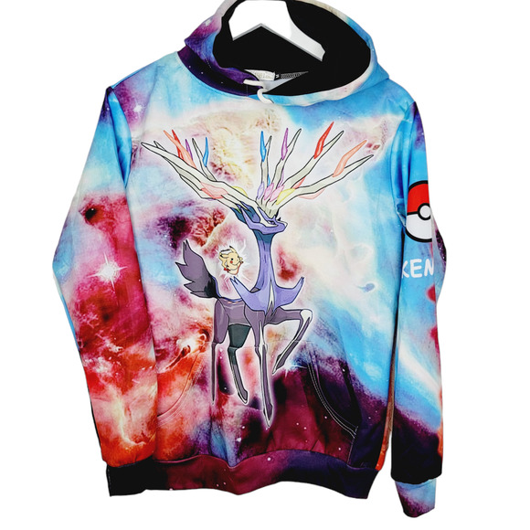 Linzi Yong.1981 Tops - Linzi Yong.1981 Pokemikke Yveltal Hoodie - Size M